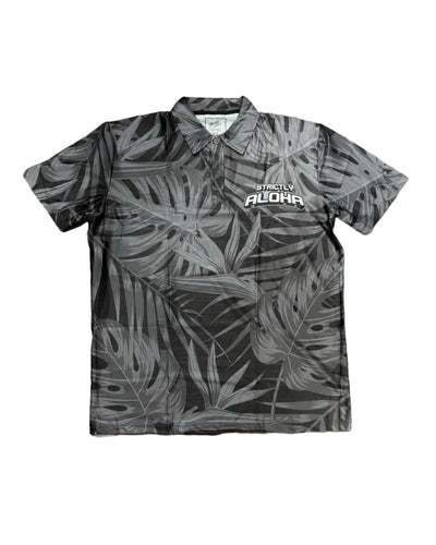 Floral 2.0 Black Out Polo