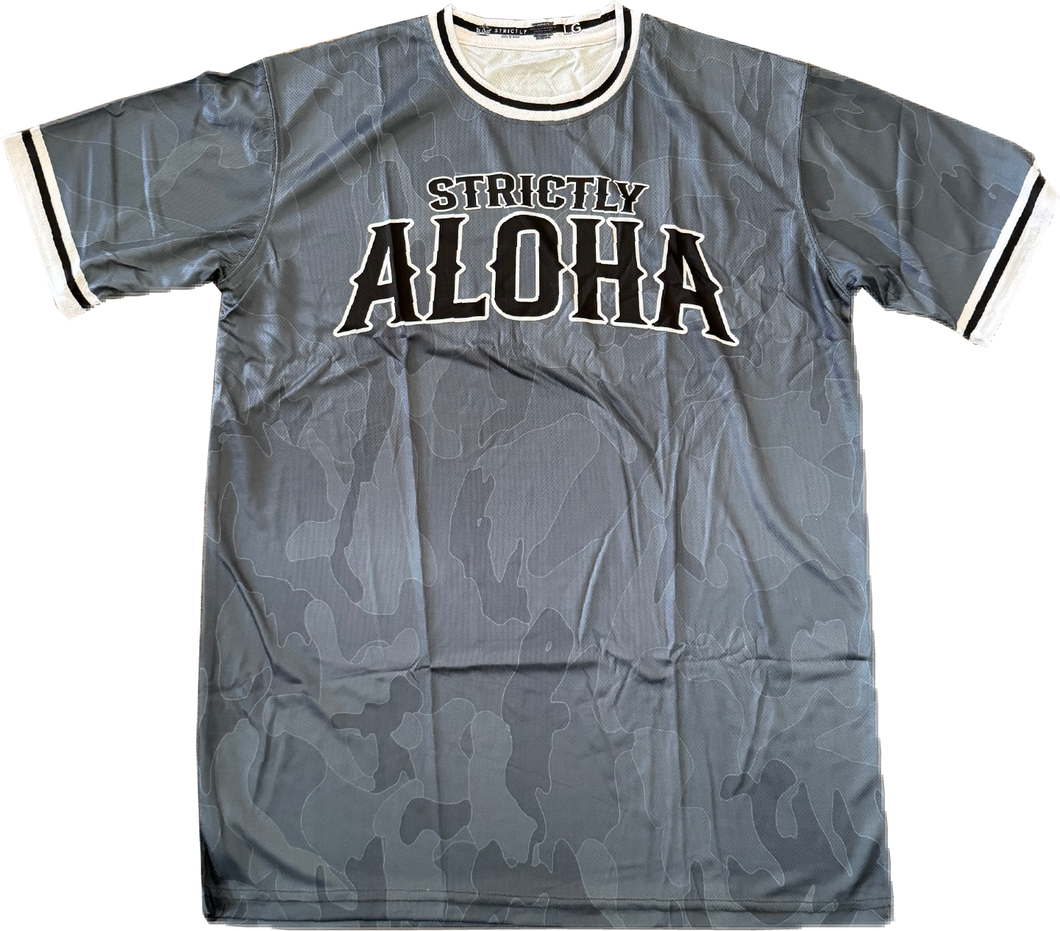 Strictly Aloha Gray Jersey