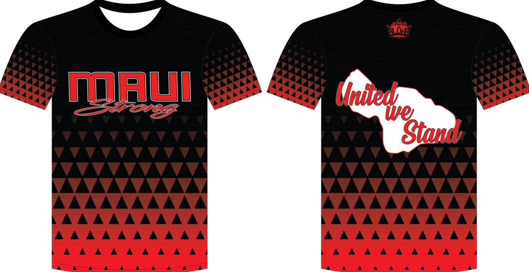 Maui Strong Black/Red Jersey