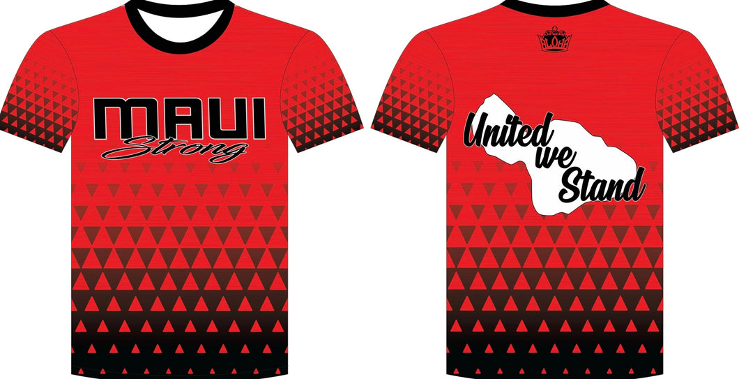 Maui Strong Red/Black Jersey