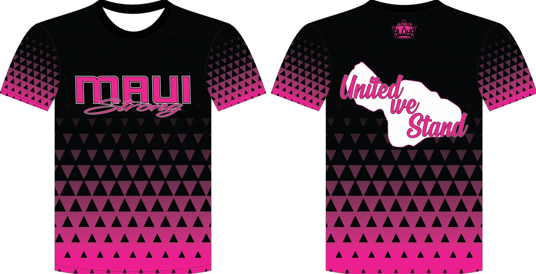 Maui Strong Black/Pink Jersey
