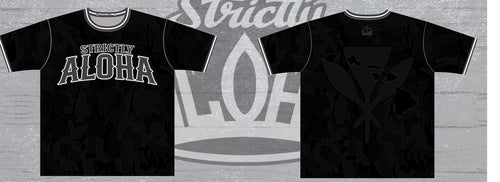 Strictly Aloha Black Jersey