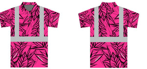 The Arrangement Pink Highlighter HiViz Polo