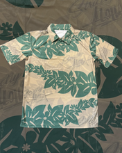 Strictly Aloha Brown w/Army Green Floral Polo