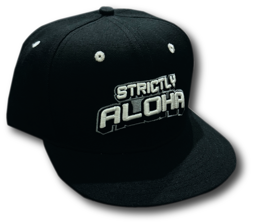 Strictly Aloha Black/White w/Gray Hat