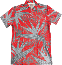 Bird Of Paradise Vintage Red Polo