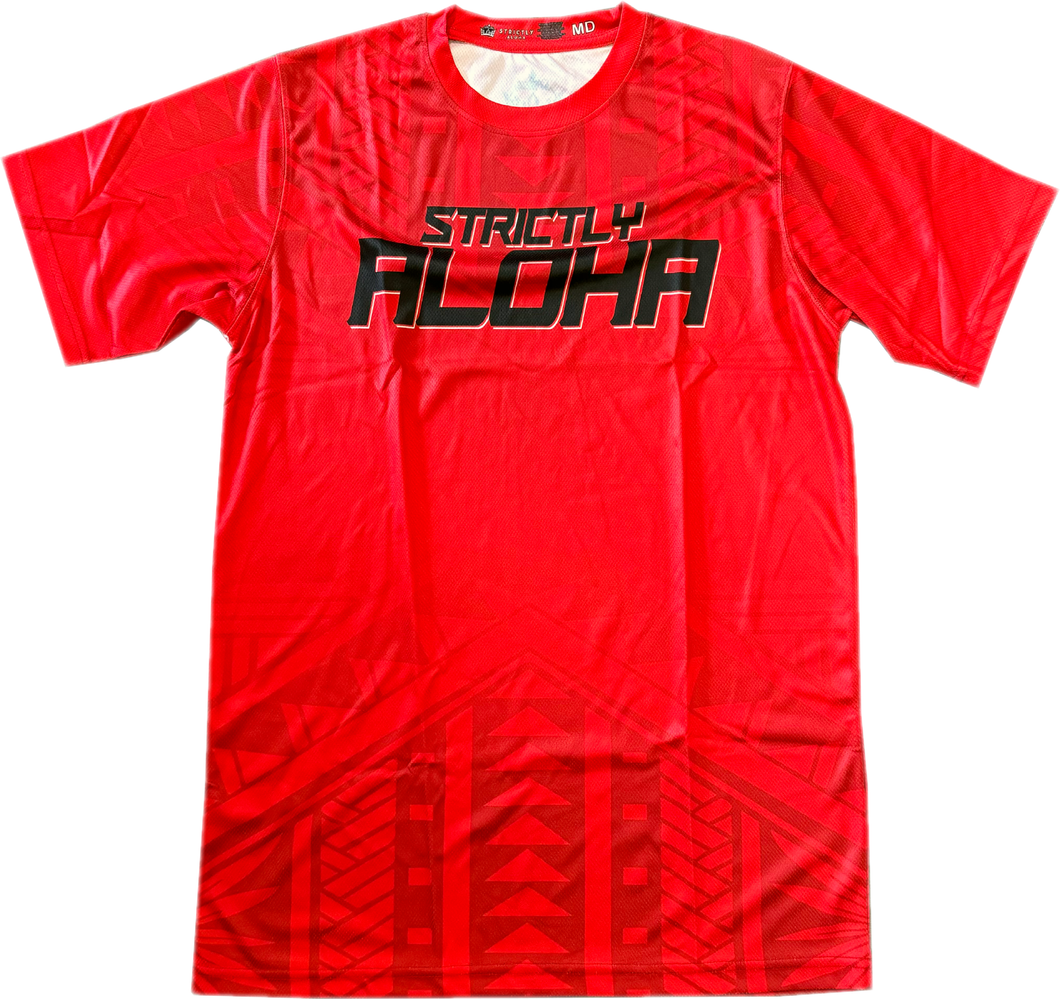 Red Poly Jersey