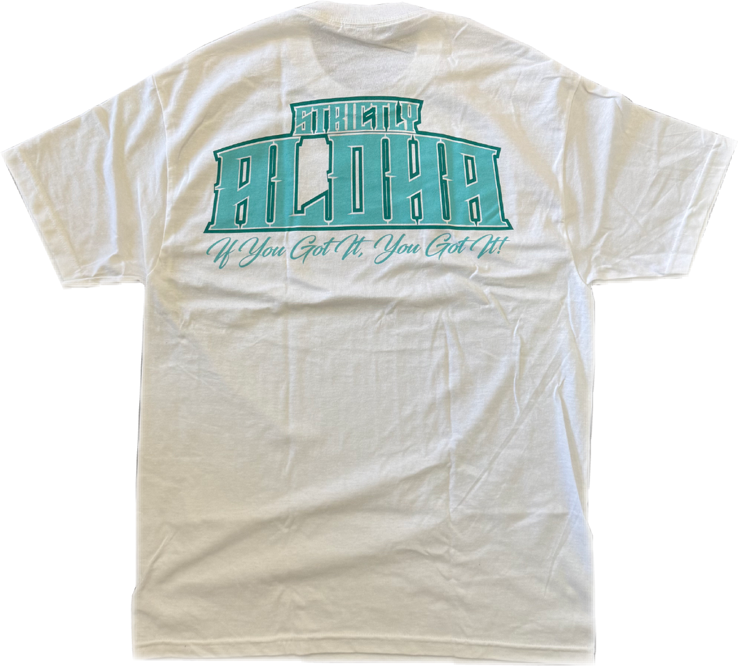 IYGI YGI TSHIRT WHITE W/TIFFANY